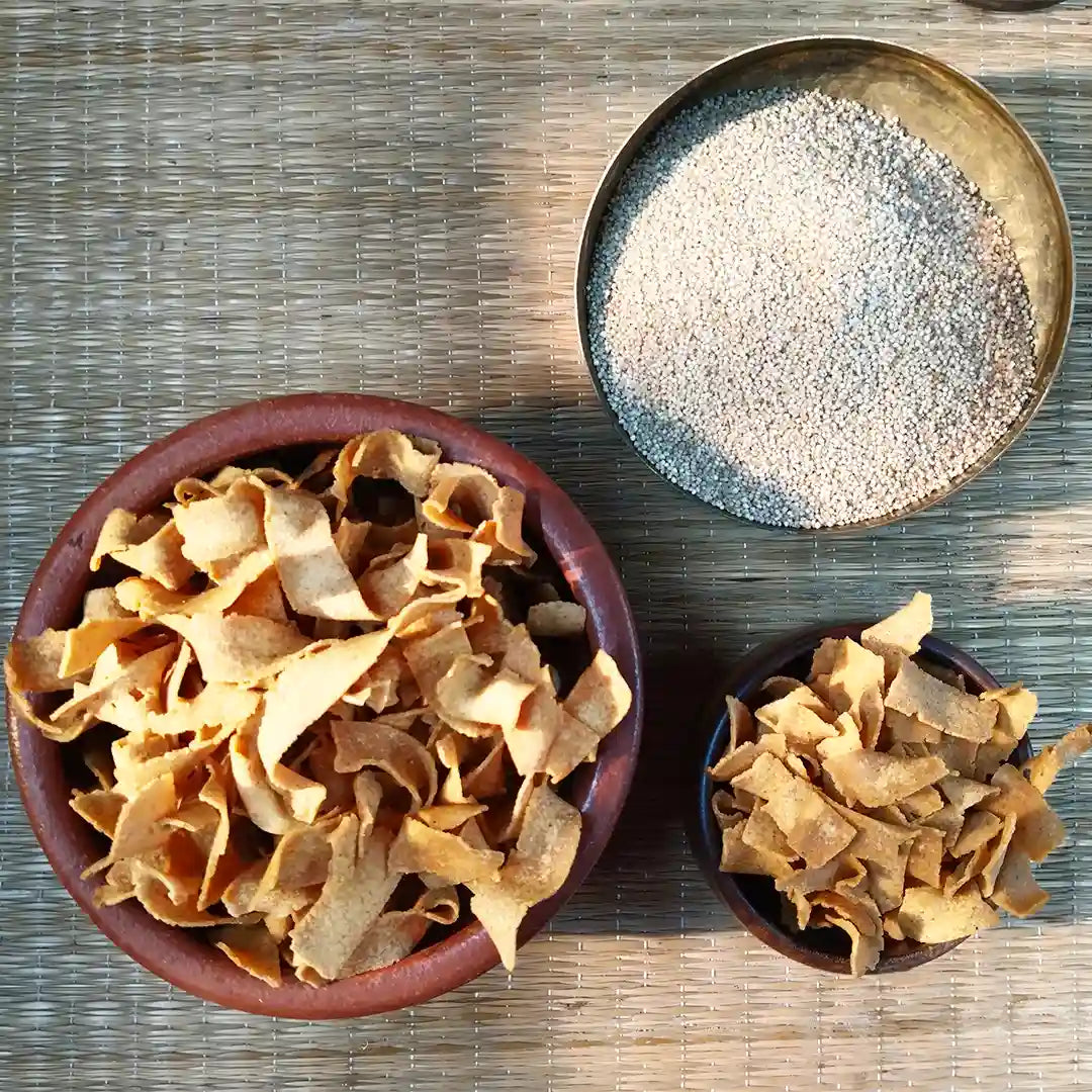 Kodo Millet Ribbon Pakoda| Savory (freshly air shipped)