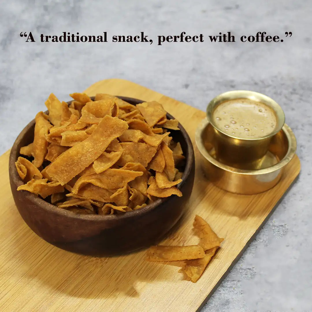 Kodu Millet Varagu Ribbon Pakoda Snacks வரகு ரிப்பன் பக்கோடா