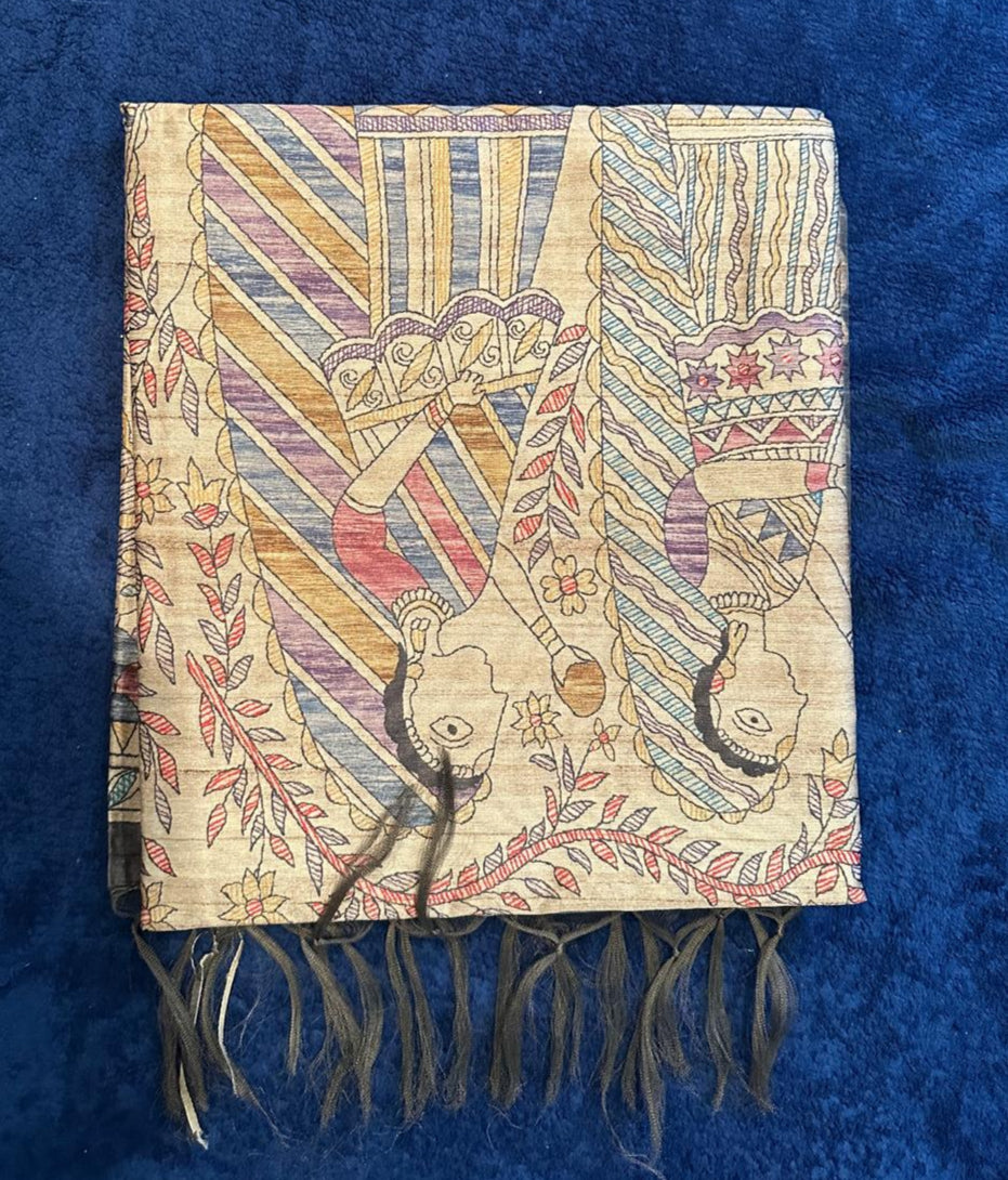 Madhubani - Dark Grey