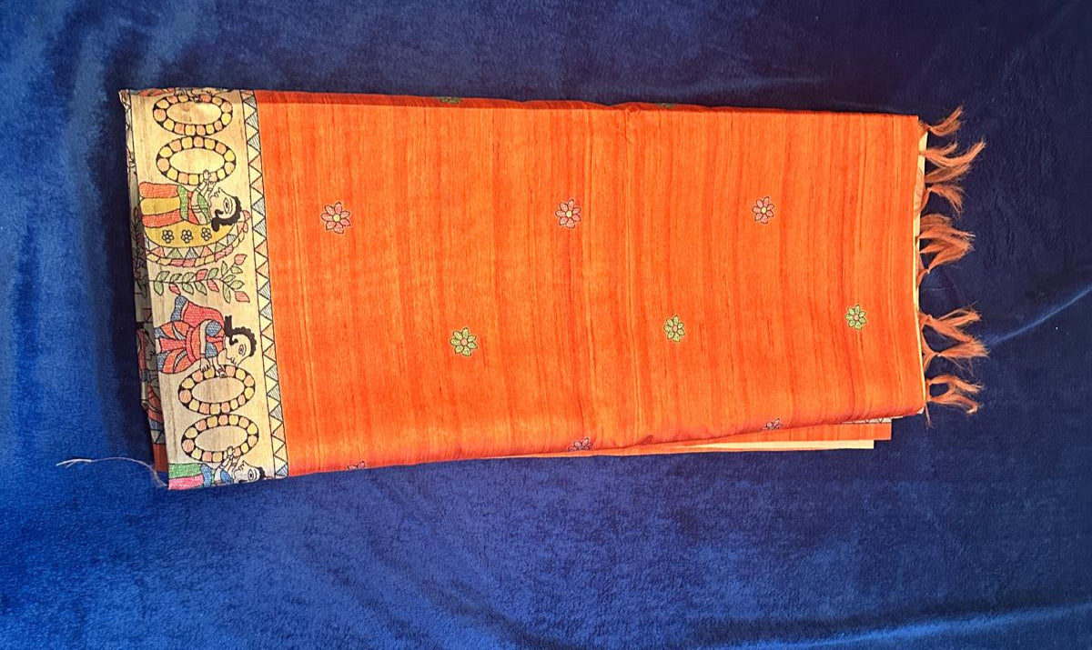 Madhubani - Orange