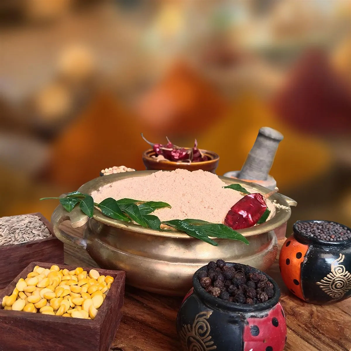 SriVarahaFoods Dal Rice MIx Powder Paruppu podi Dal Powder