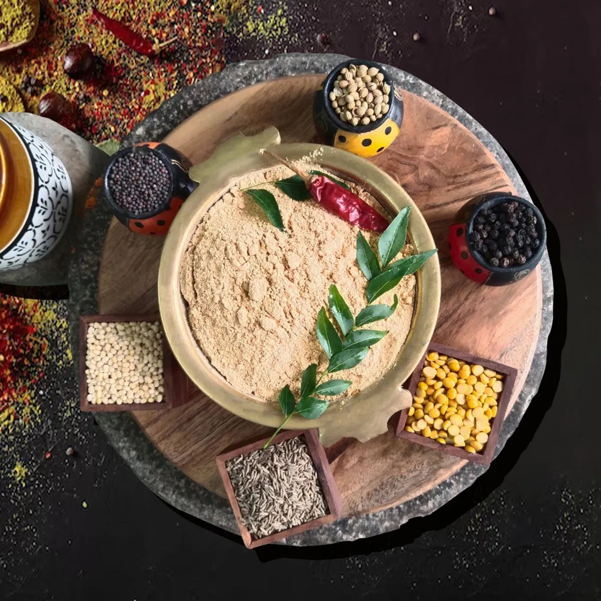 SriVarahaFoods Dal Rice MIx Powder Paruppu podi Dal Powder