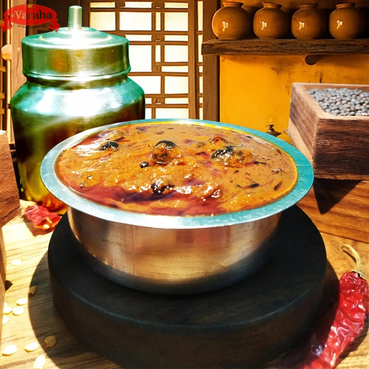 SriVaraha Foods Vatha Kuzhambu Mix Paste Vatha Kulambu