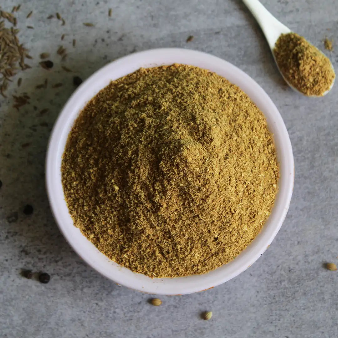 SriVarahaFoods Pepper Cumin Rasam Powder Podi Milagu Jeera Rasam Podi சீரக ரசம் பொடி