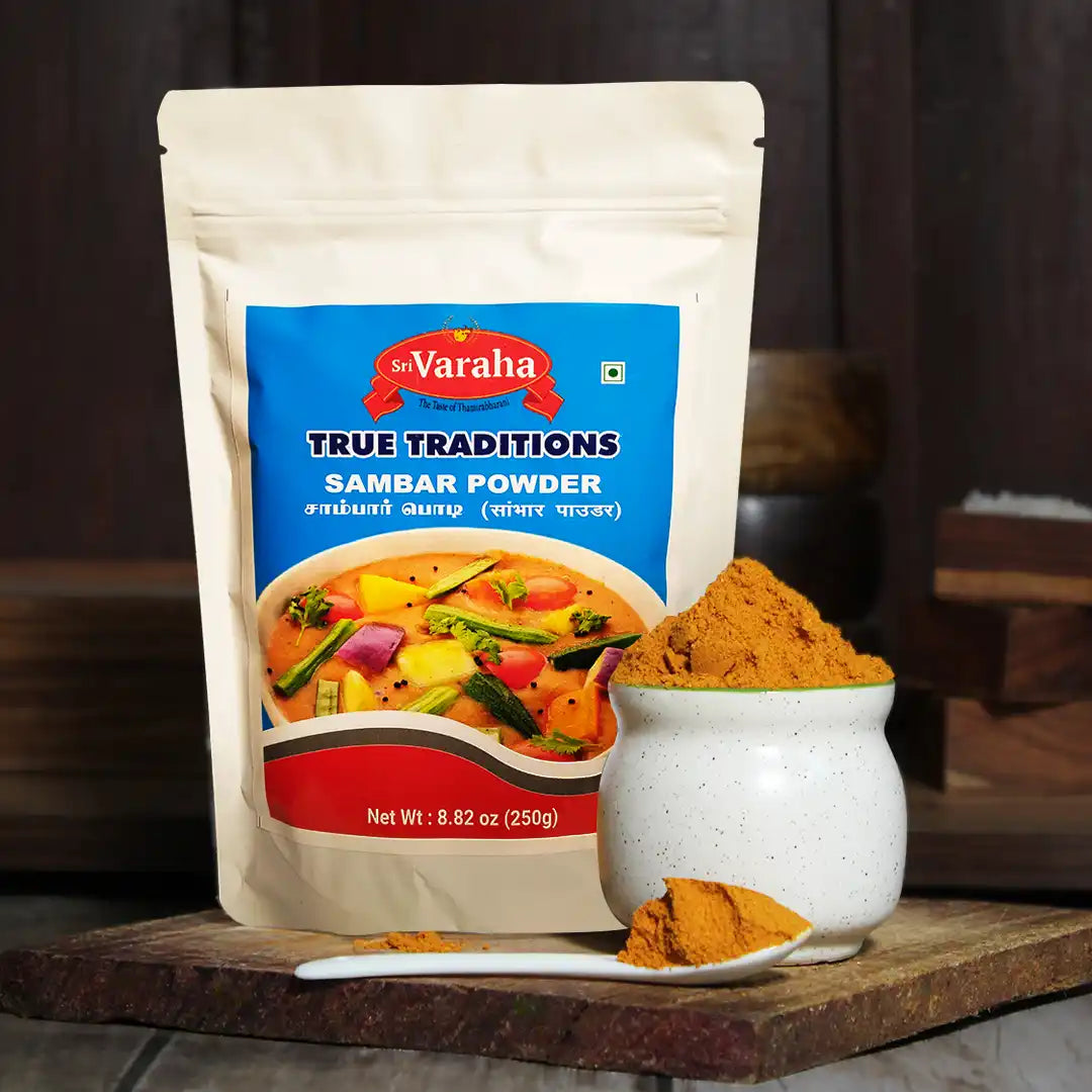 SriVarahaFoods Tirunelveli Special Sambar Podi Powder
