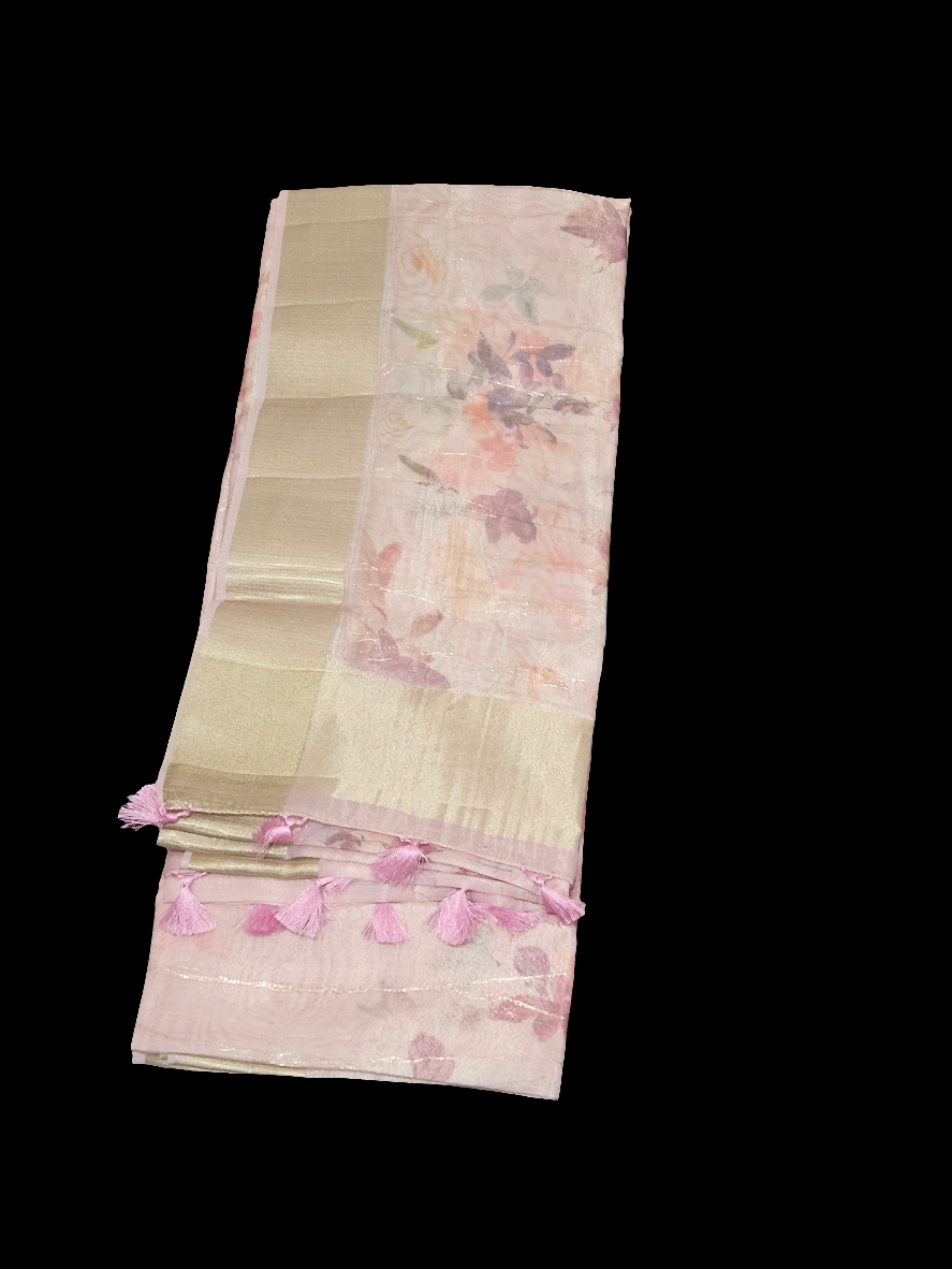 Tissue Organza - Baby Pink
