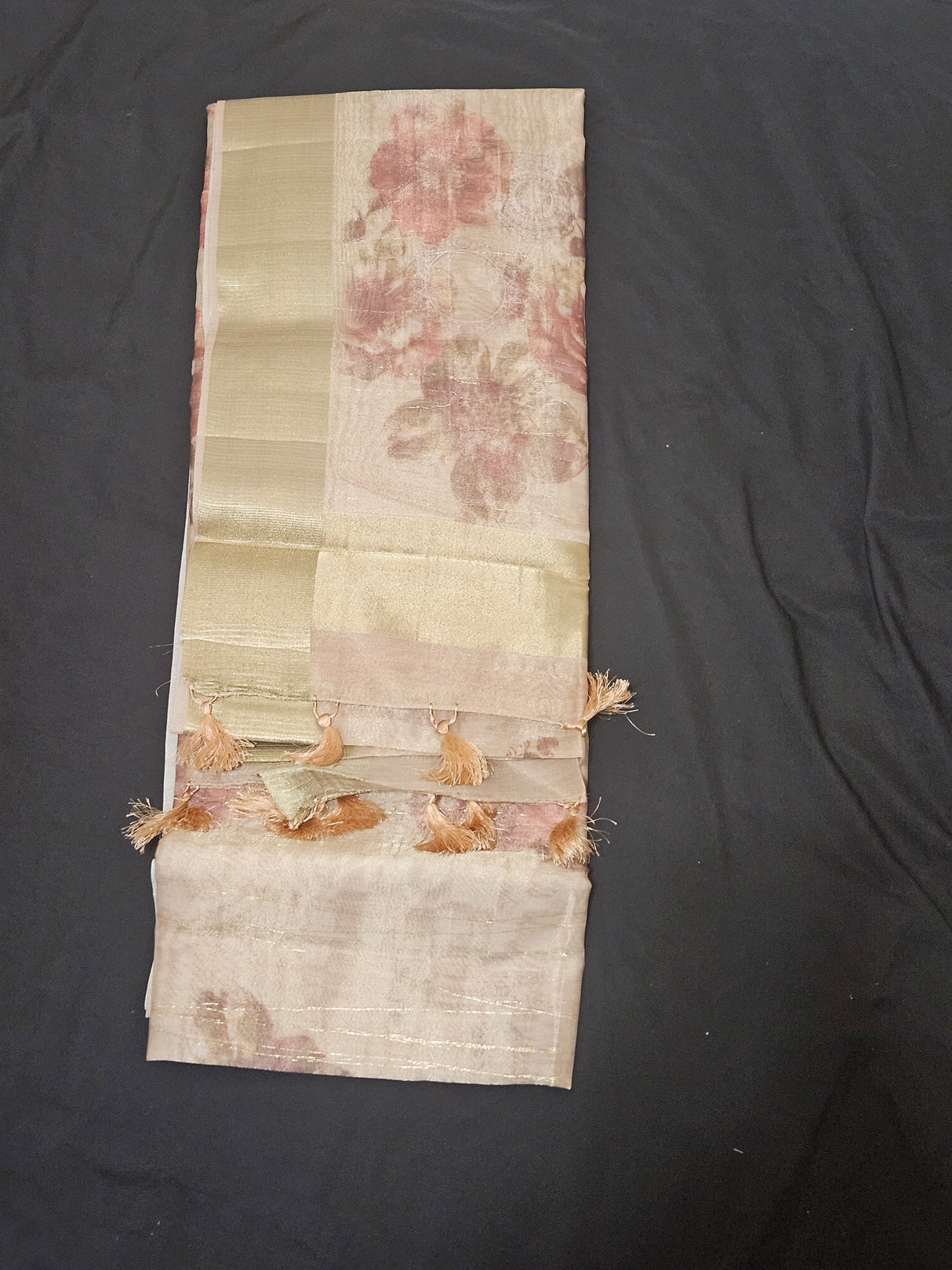 Tissue Organza - Light Brown