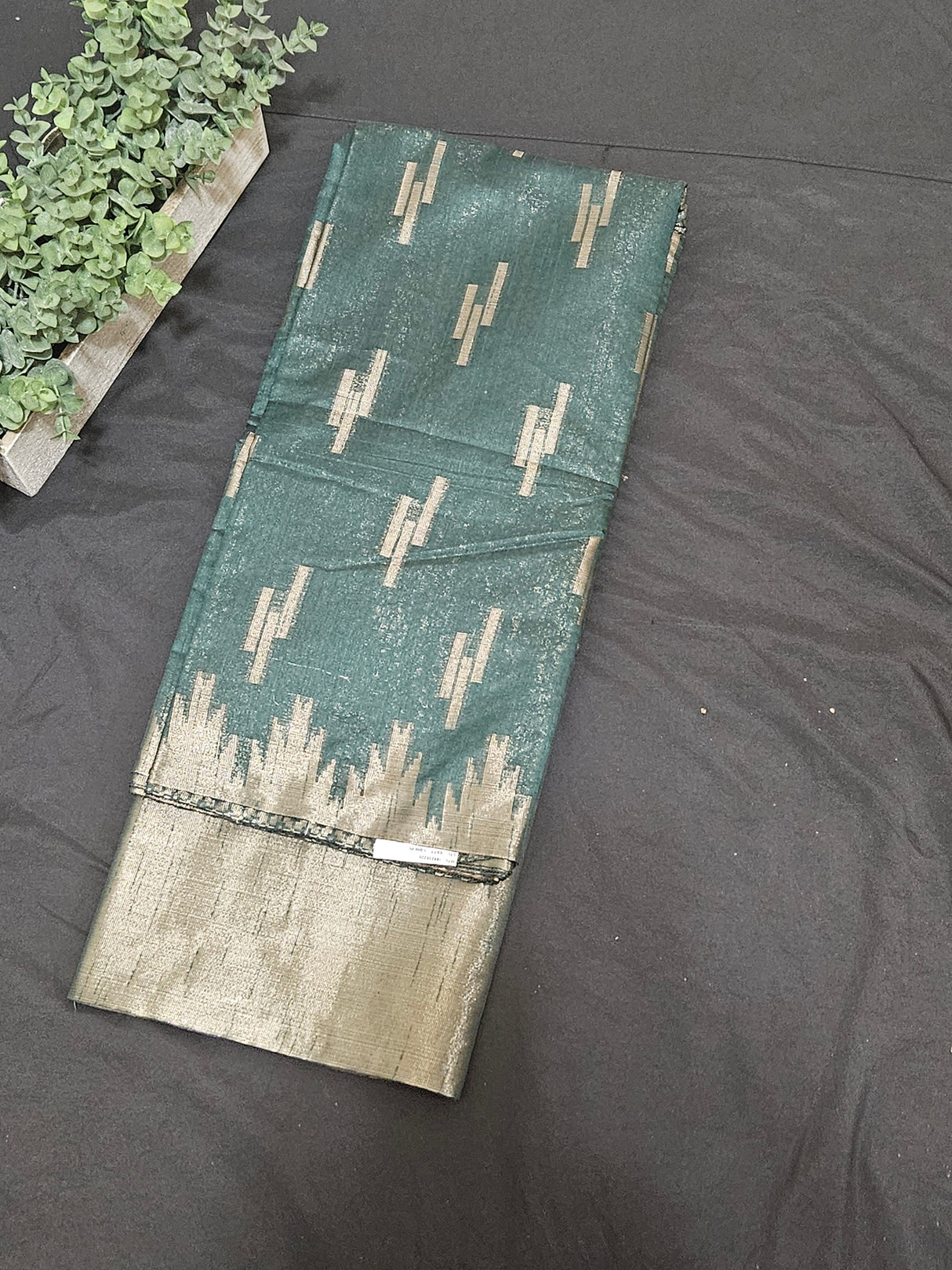 Tussar Matka - Green