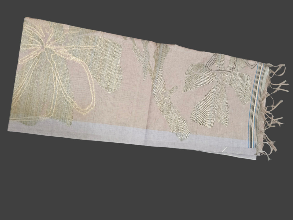Semi Jute - Grey with Purple