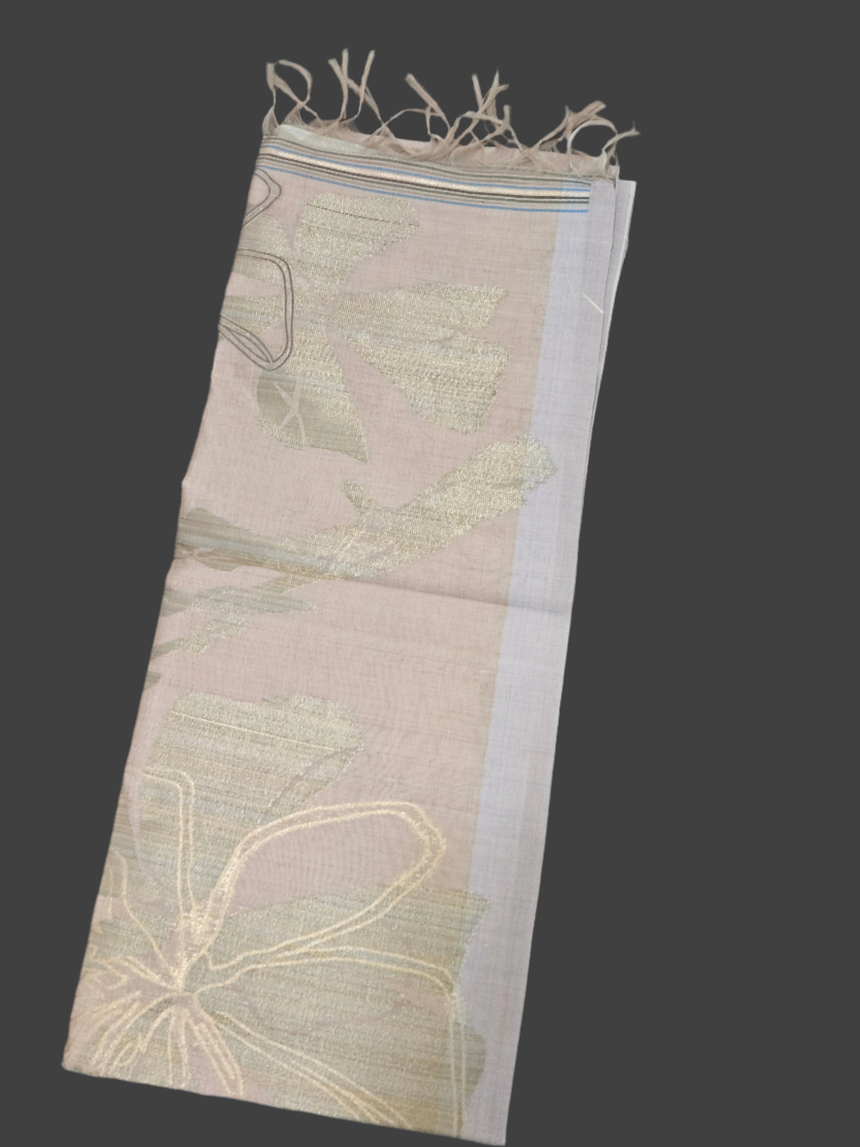 Semi Jute - Grey with Purple