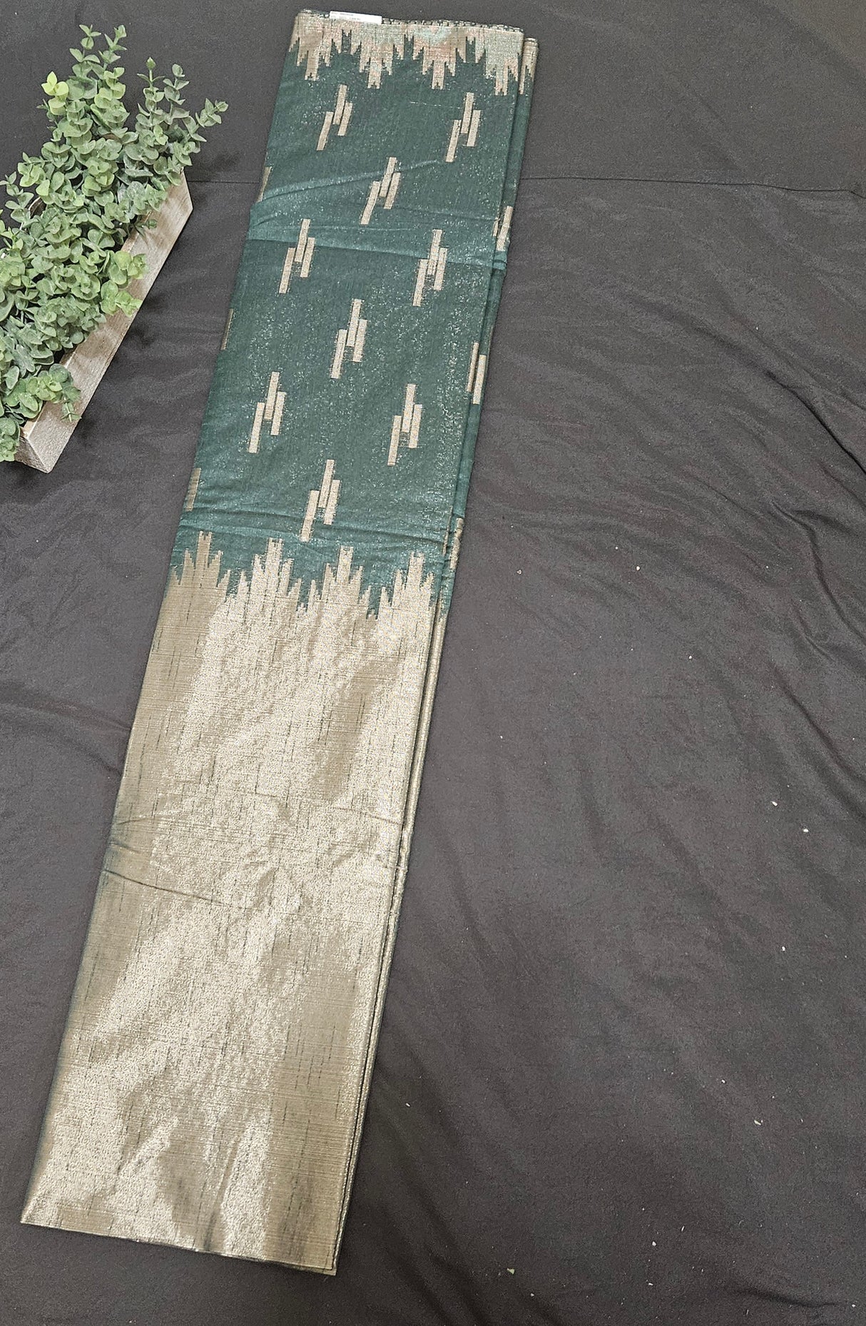 Tussar Matka - Green