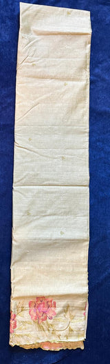 Crush Embroidery Sarees - Lemon Green