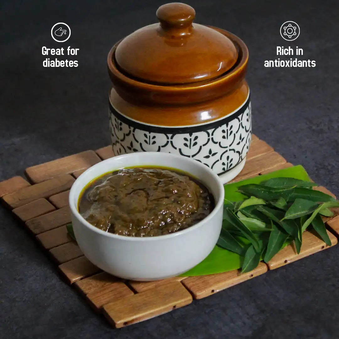 Karuveppilai Thokku Curry Leaves Thokku கருவேப்பிலை தொக்கு