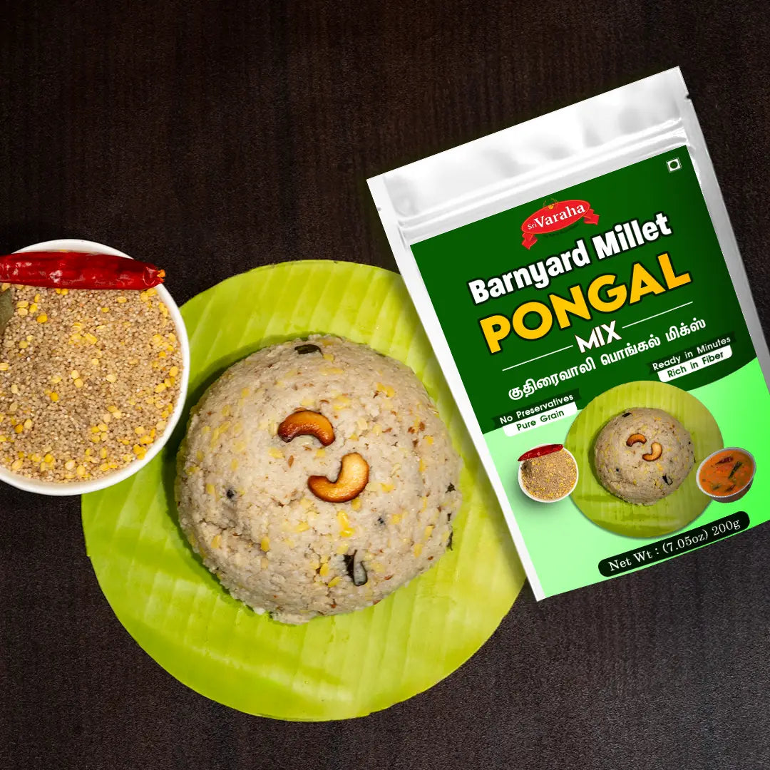 Kuthiraivali Barnyard Millet Pongal Mix குதிரைவாலி பொங்கல் மிக்ஸ்