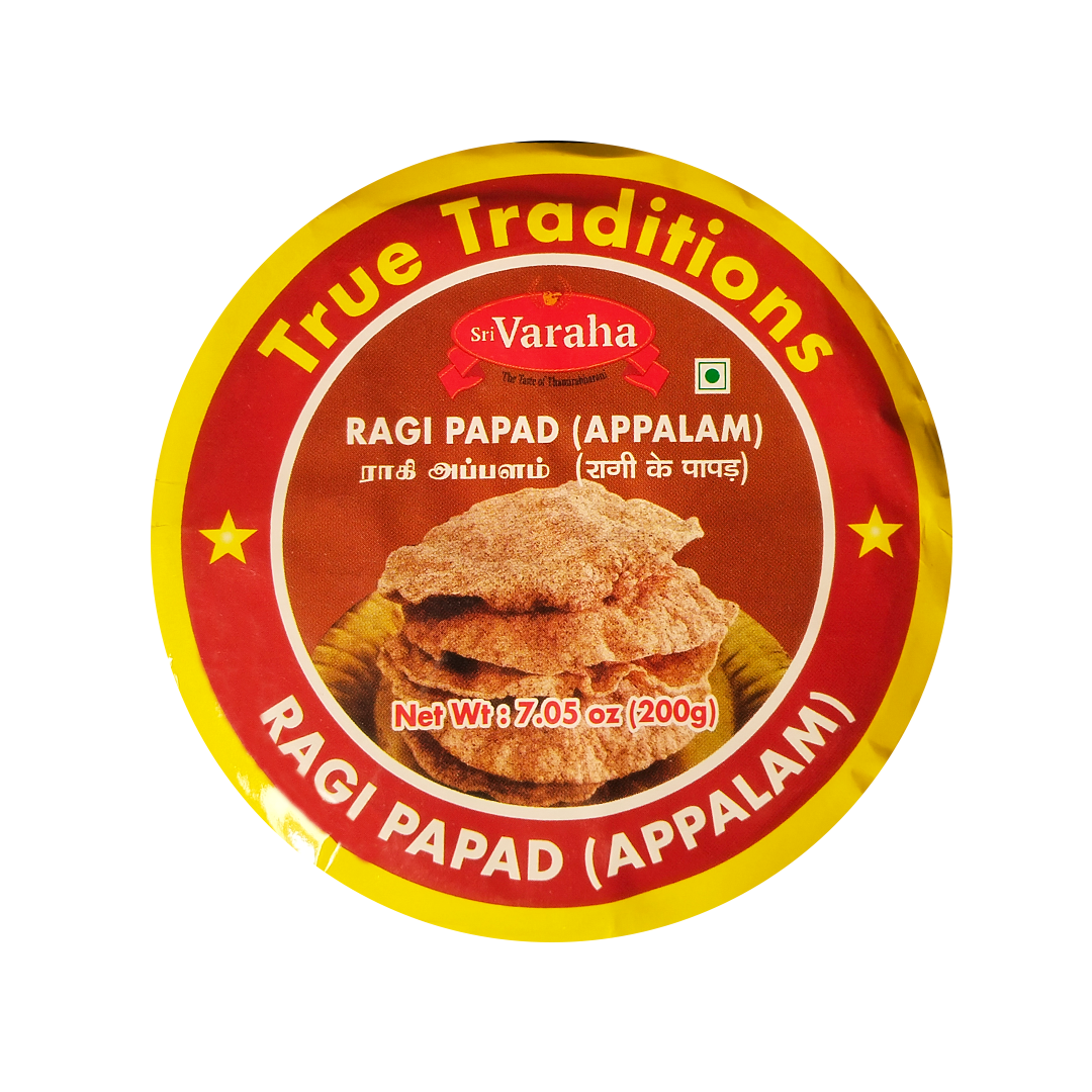 Ragi Appalam(Finger Millet Papad)