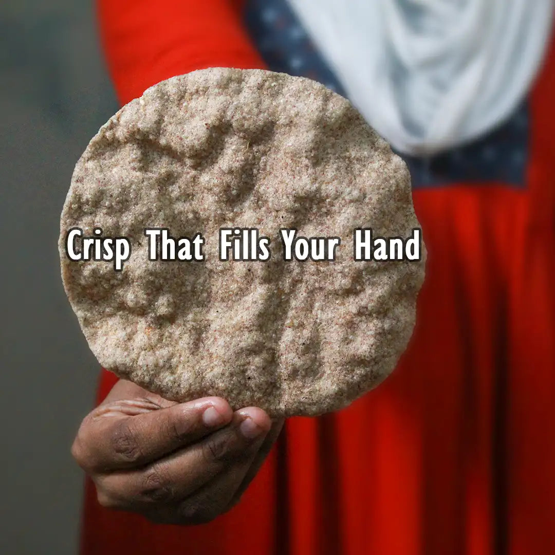 SriVaraha Foods Ragi Appalam Ragi Papad Finger Millet Nachani Papad 