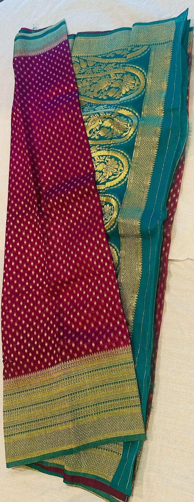 Semi georgette saree