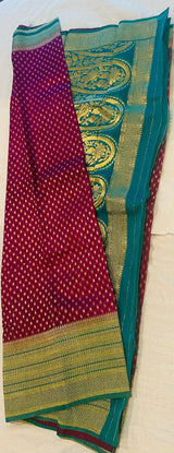 Semi georgette saree