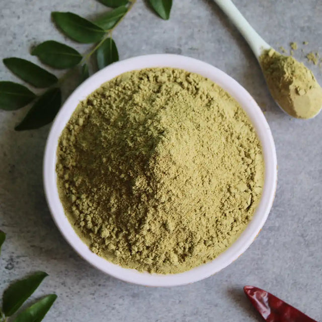 SriVarahaFoods Curry Leaves Karuveppilai Powder Podi