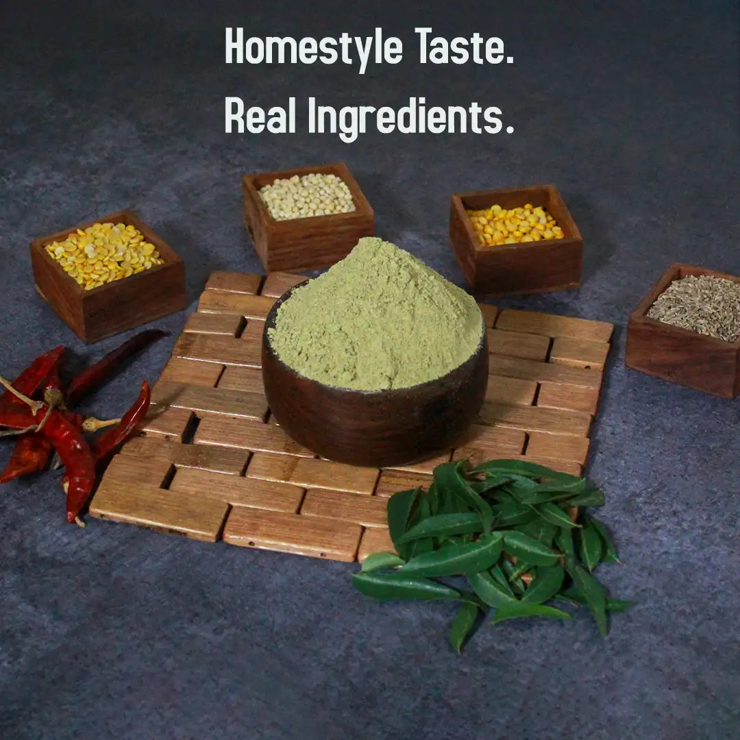 SriVarahaFoods Curry Leaves Karuveppilai Powder Podi கறிவேப்பிலை பொடி