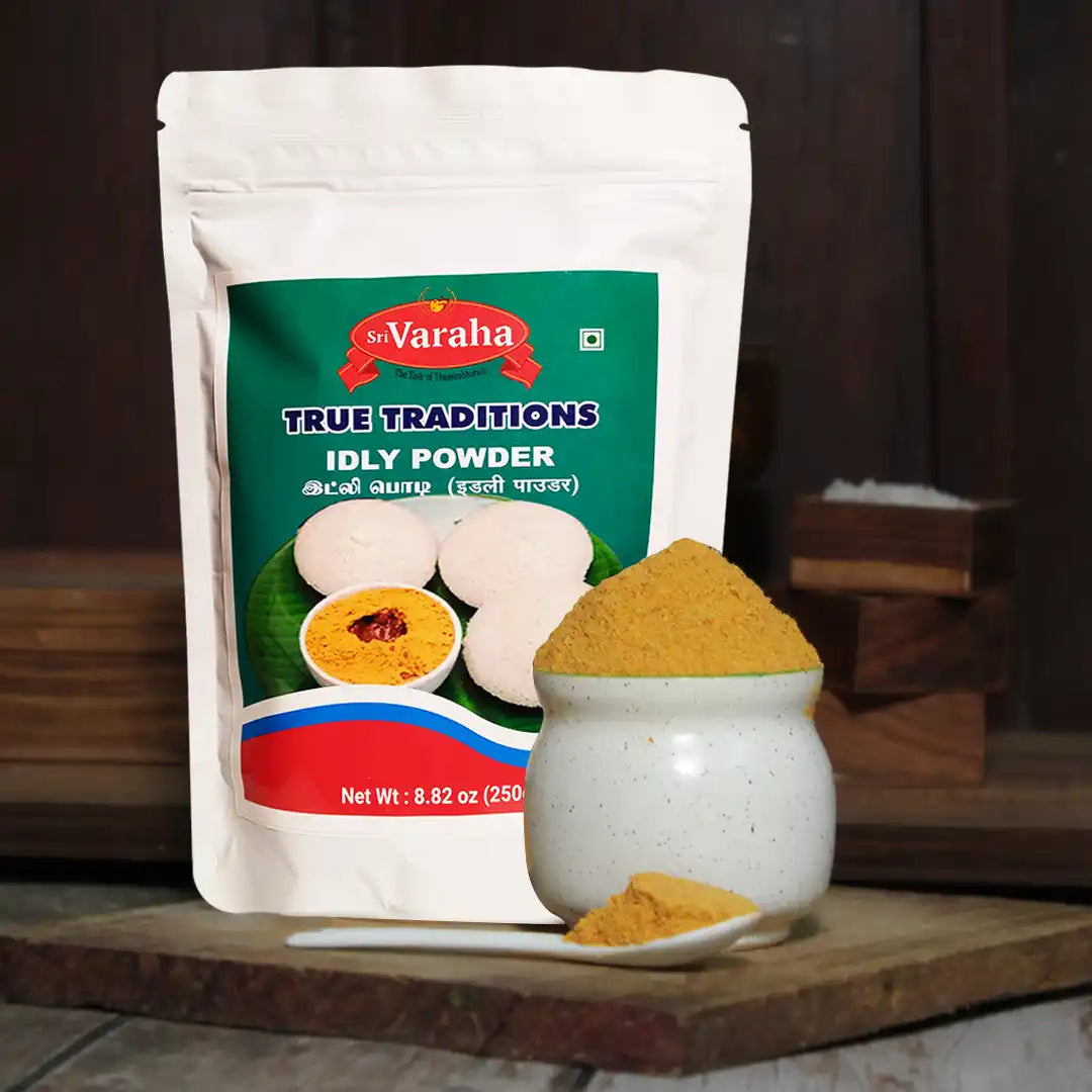 SriVarahaFoods Tirunelveli Special Idli Podi Powder Idli Milagai Podi