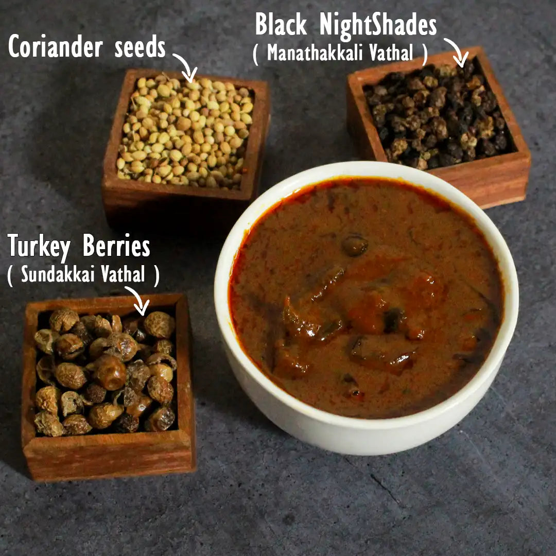 SriVarahaFoods Vatha Kuzhambu Kulambu Powder podi வத்தக் குழம்பு பொடி