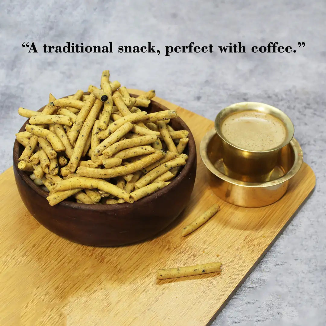 SriVaraha Foods Pepper Karasev Kara Sev Milagu Karasev Snacks மிளகு காரச்சேவு