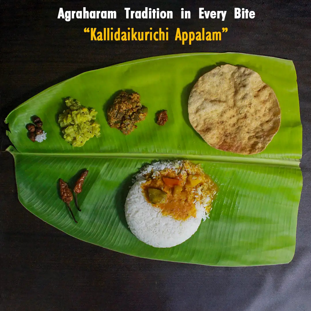 SriVaraha Foods Kallidaikurichi Maracheeni Maravalli Marchini Kizhangu Appalam Tapioca Papad 200g