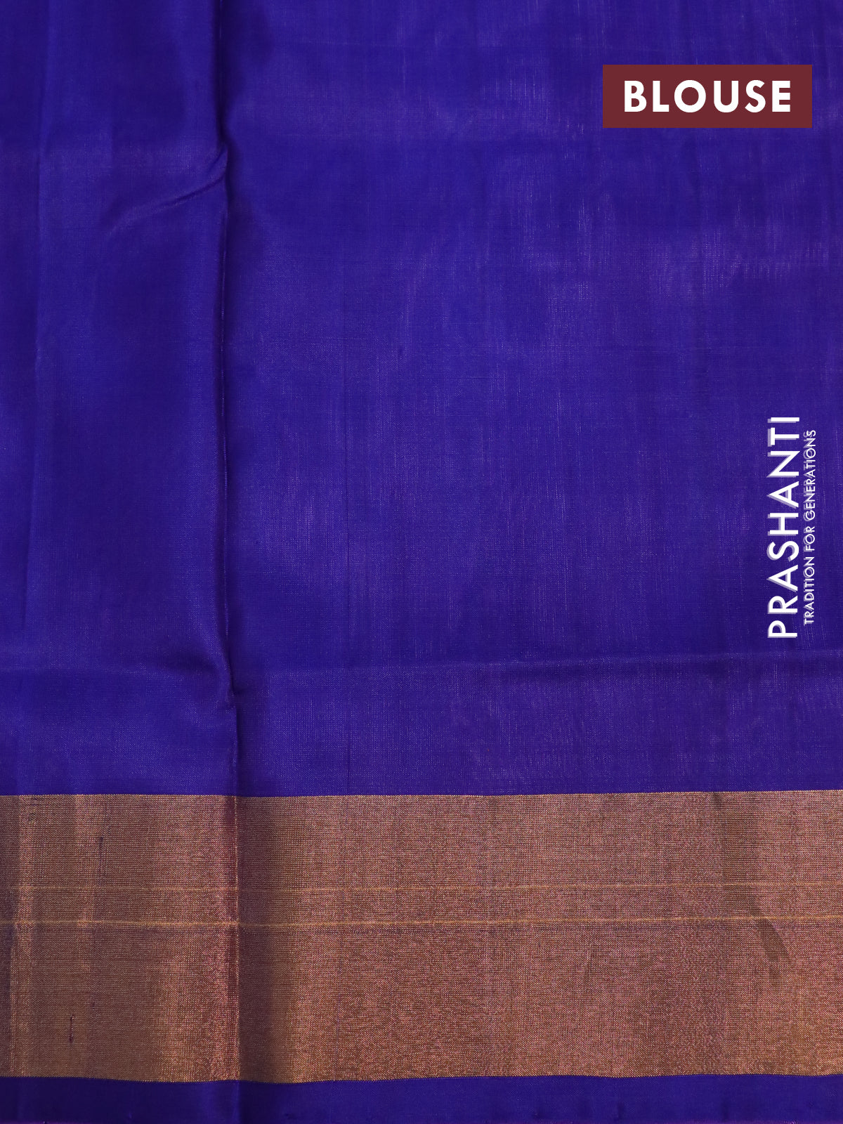 Pure uppada partly silk saree lavender and navy blue with plain body and zari woven border