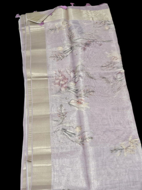 Tissue Organza - Pastel Purple